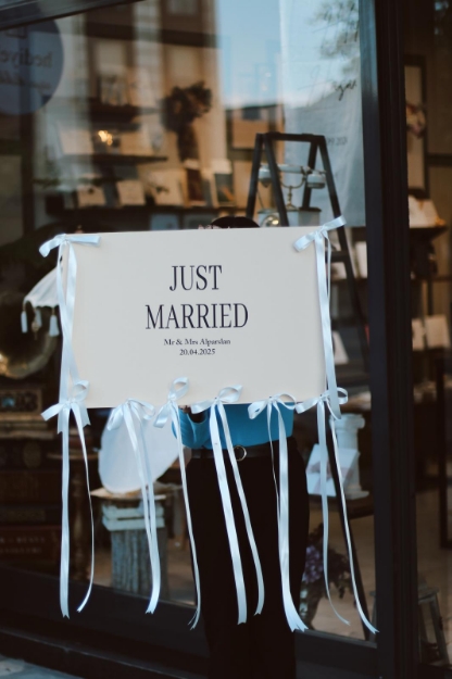 Picture of Just Married Araba Süsü 