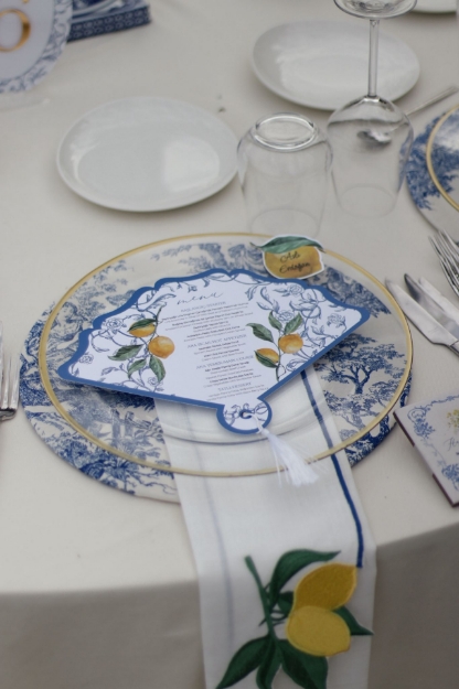 Limon yelpaze menü resmi