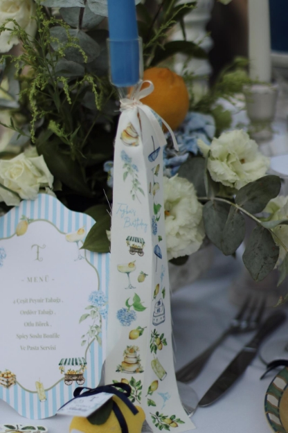 Baskılı Kurdele resmi