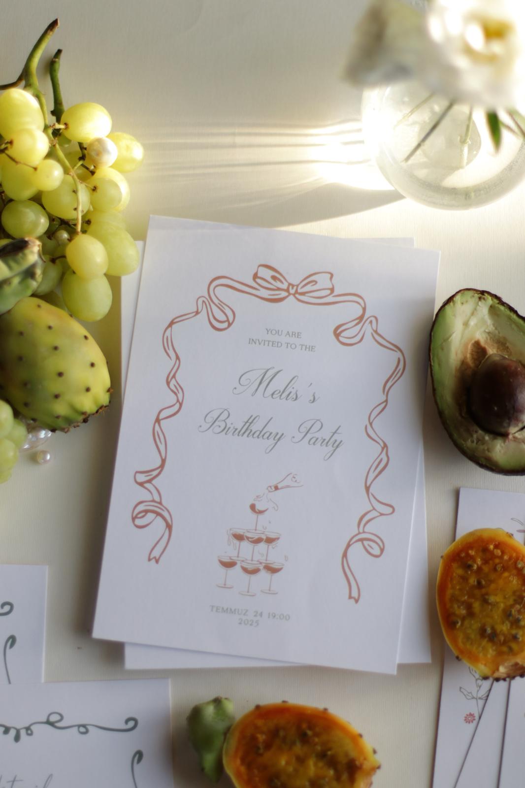 Party Card - Davetiyen