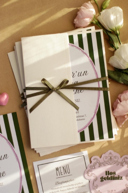 Sera Kına Davetiyesi resmi