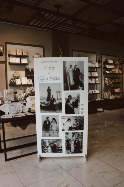 Fotoğraflı Karşılama Panosu resmi