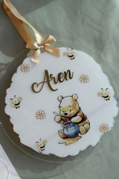 Winnie Pooh Kapı Süsü resmi