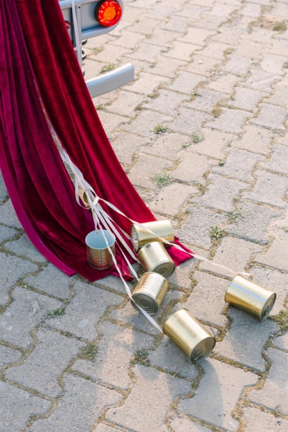 Düğün Arabası Teneke Süsü resmi