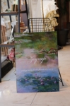 Water Lilies Karşılama Panosu resmi