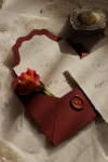 Bordo Lapel Davetiye resmi