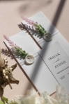 Lavanta Çiçekli Kitap Ayracı resmi
