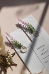 Lavanta Çiçekli Kitap Ayracı resmi